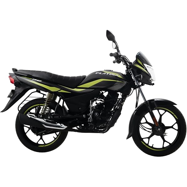 Bajaj Platina 110 Es Drum Motorcycle Black Red Ex-Showroom